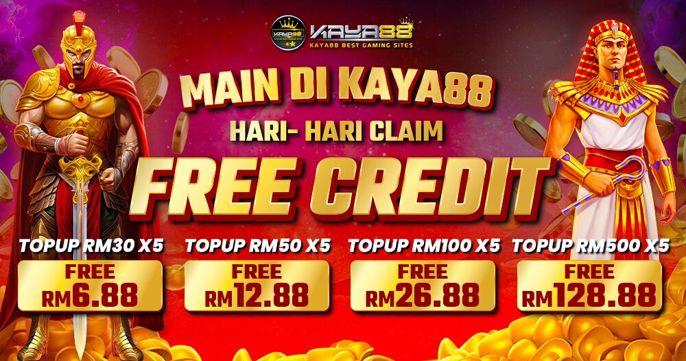 Malaysian 4D lotto players see daily free credit tiers from RM6.88 to RM128.88 here