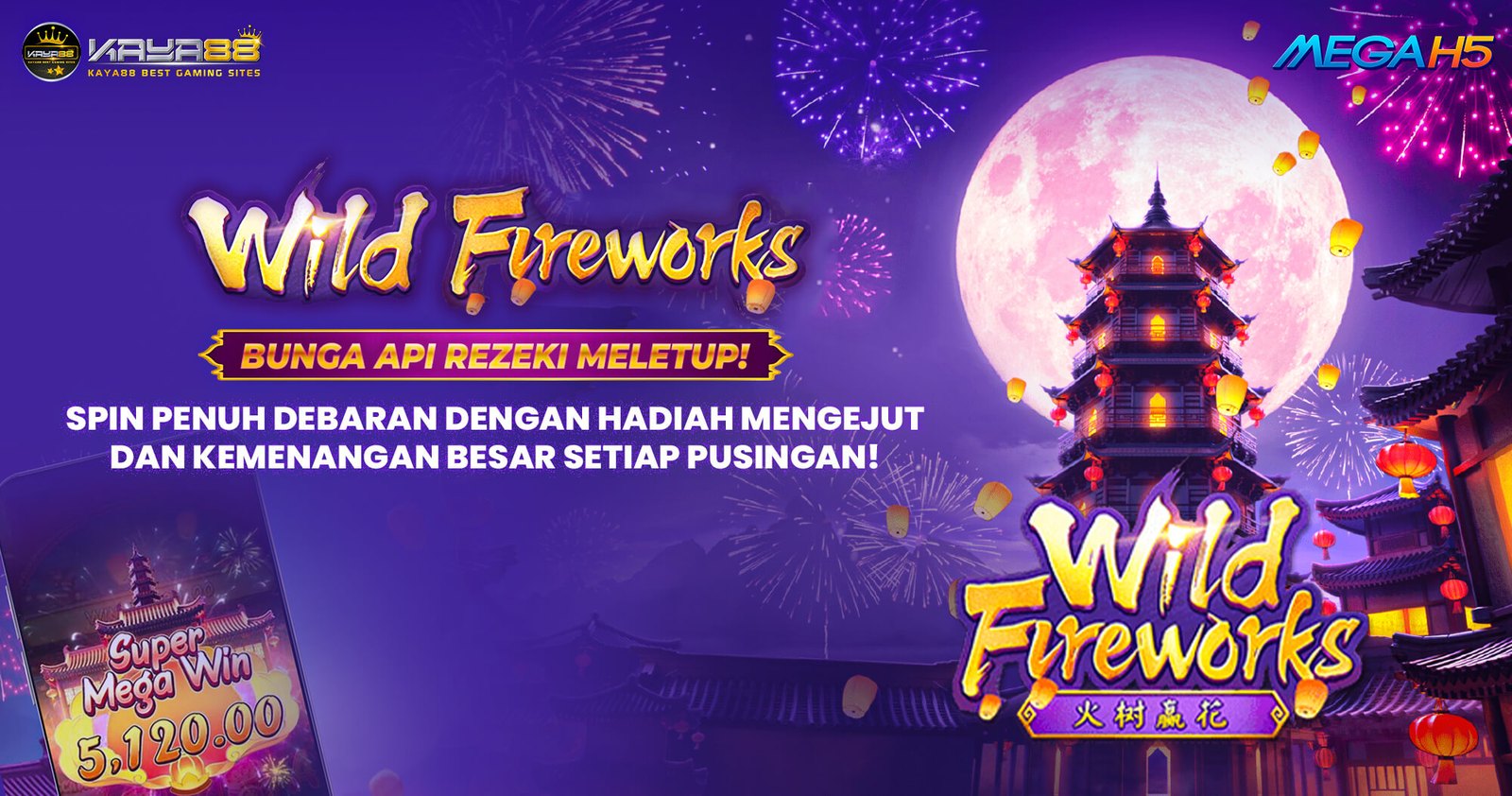 the Wild Fireworks game detail for players comparing 4d lotto options
